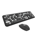 Tastatūra + pele MOFII Wireless set 666 2.4G Black (SMK-666395AG Black)