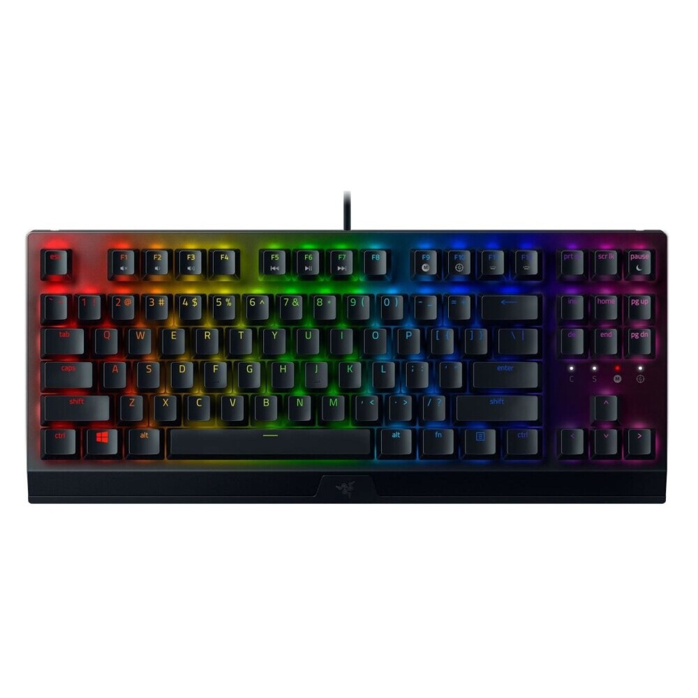 Tastatūra Razer Blackwidow V3 Tenkeyless US Black (PERRAZKLA0058)