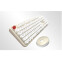 Tastatūra + pele MOFII Wireless set Sweet 2.4G White-Beige (SMK-623387AG WB)