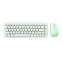 Tastatūra + pele MOFII Wireless set Bean 2.4G Green (SMK-676367AG Green)