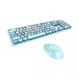 Tastatūra + pele MOFII Wireless set Sweet 2.4G blue (SMK-623387AG Blue)