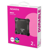 Ārējie cietie diski un SSD ADATA SD620 2TB (DIAADTSSD0148)