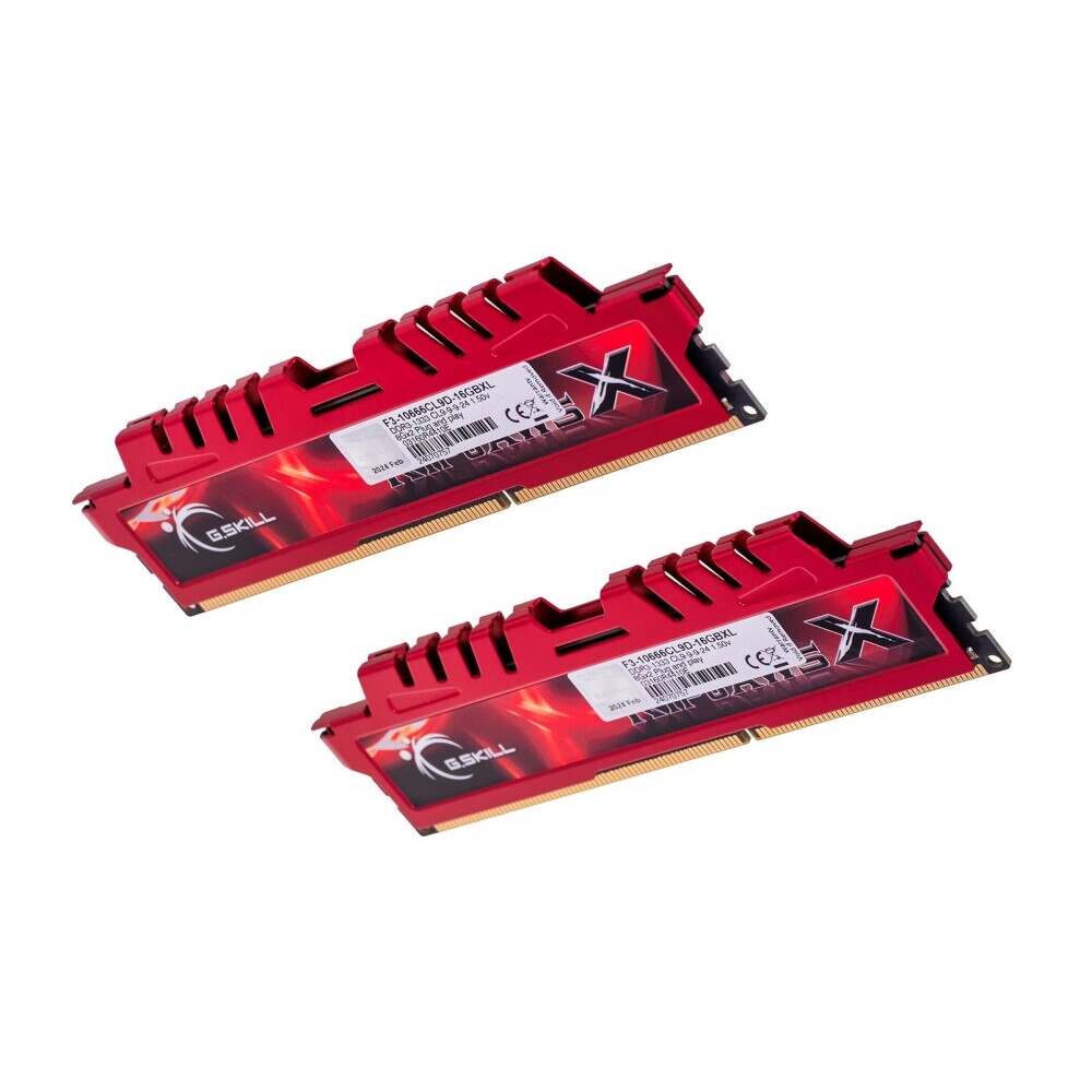 Operatīvā atmiņa G.Skill RipjawsX 16GB 1333 MHz DDR3 CL9 KIT of 2x 8GB (PAMGSKDR30058)