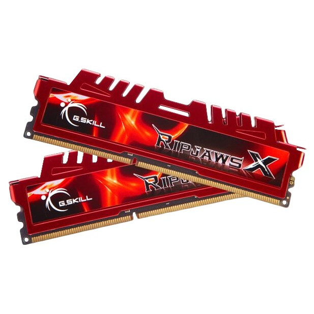 Operatīvā atmiņa G.Skill Ripjaws X 8GB 1600 MHz DDR3 CL19 KIT of 2x4 GB (PAMGSKDR30010)