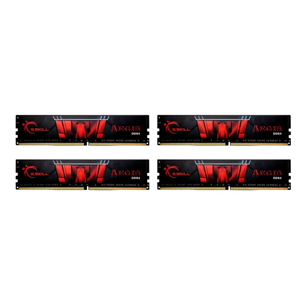 Operatīvā atmiņa G.Skill Aegis 32 GB 3200 MHz DDR4 CL16 KIT of 4x8 GB (PAMGSKDR40163)