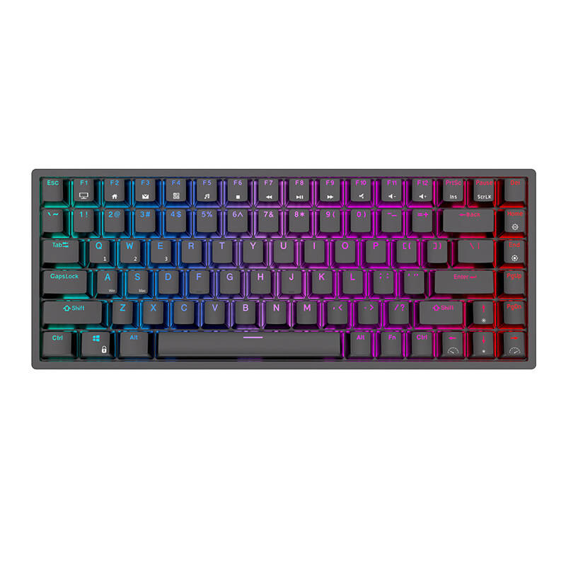 Tastatūra Royal Kludge RK84 RGB (RK84 red switch)