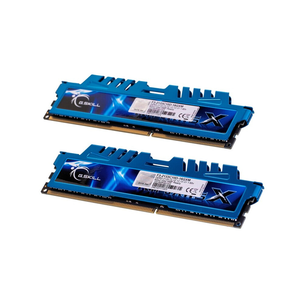 Operatīvā atmiņa G.Skill RipjawsX 16GB 2133 MHz DDR3 CL12 KIT of 2x8 GB (PAMGSKDR30057)