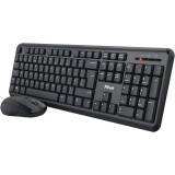 Tastatūra USB QWERTY US English Black (PERTRUKLA0033)