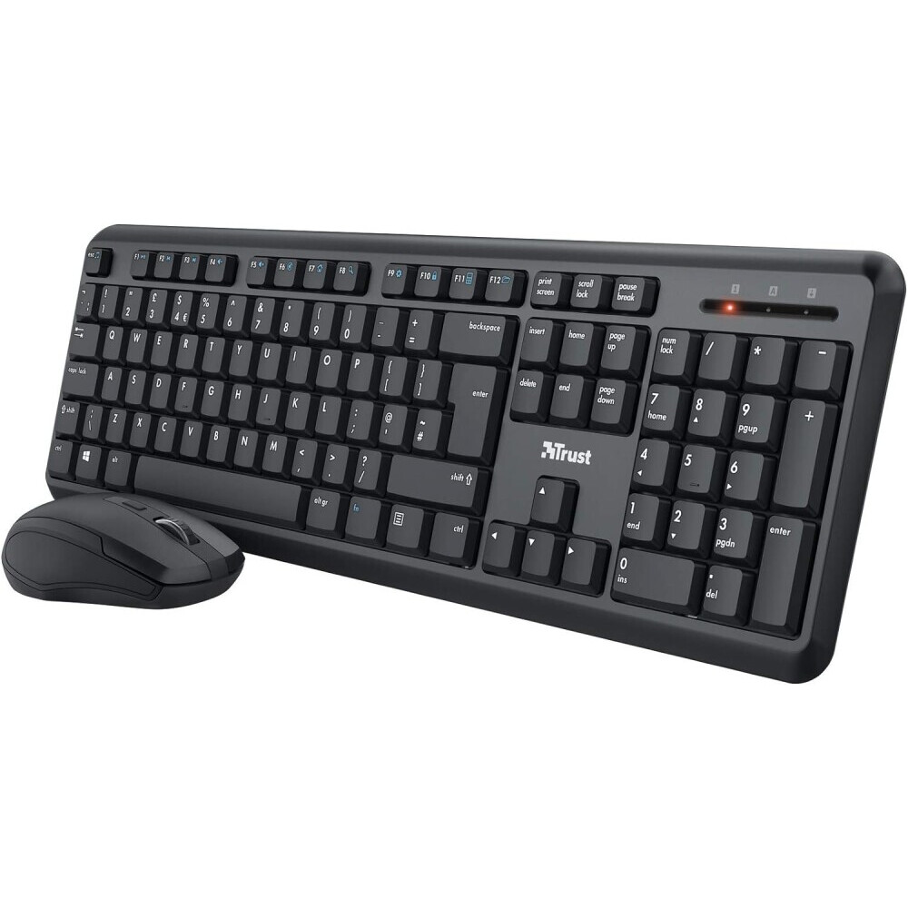 Tastatūra USB QWERTY US English Black (PERTRUKLA0033)