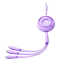 Kabelis Joyroom 3in1 (S-A40 Purple)