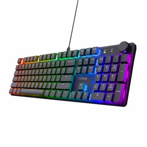 Tastatūra Trust GXT 866 TORIX Black ENG (PERTRUKLA0034)