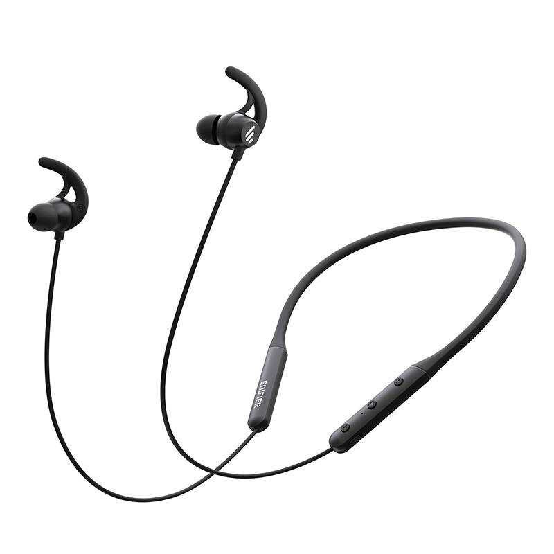 Austiņas Edifier Wireless Sport W280NB ANC black (W280NB Black)