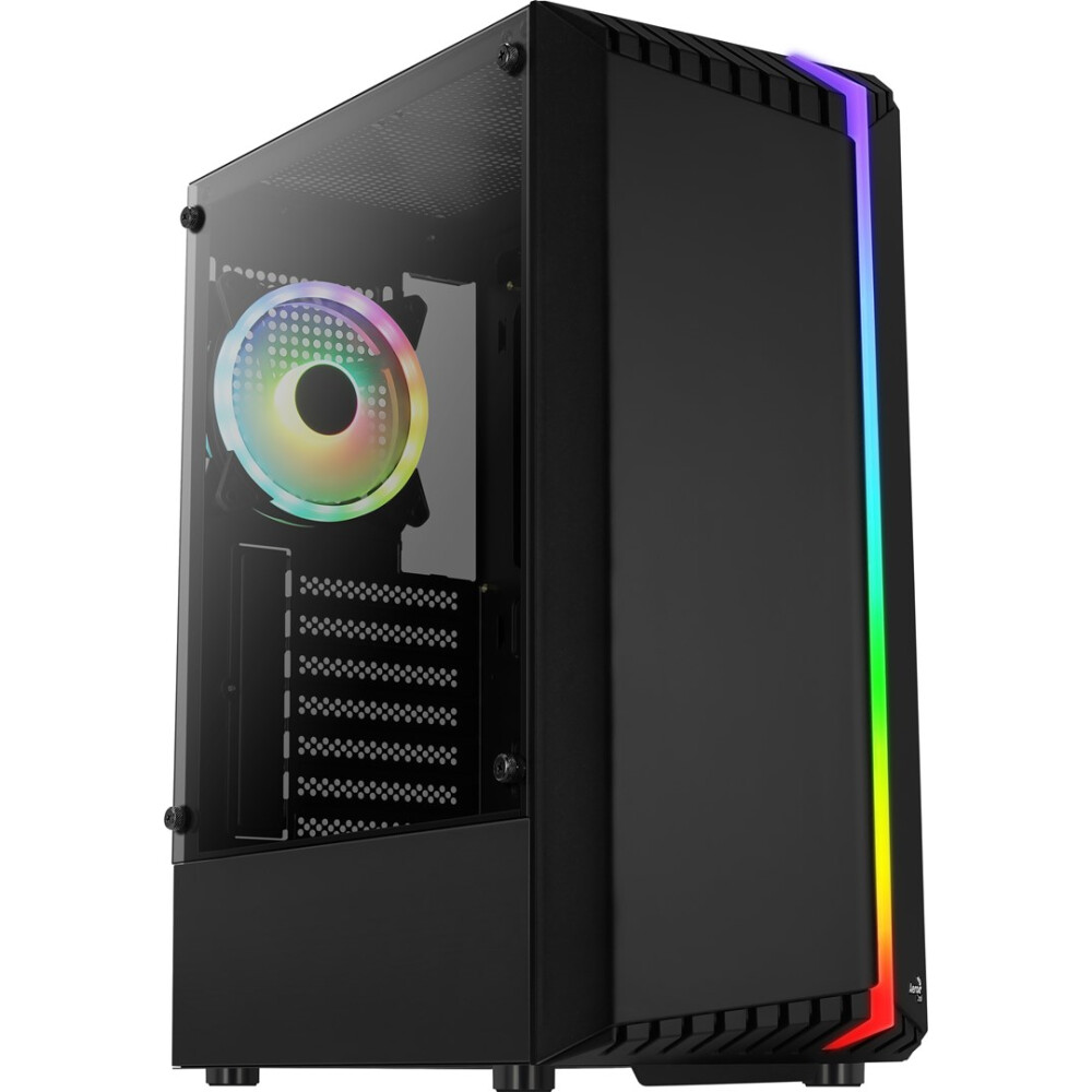 Datoru korpuss Aerocool Bionic Midi Tower Black (OBUAEROBU0054)