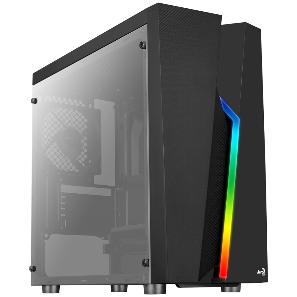 Datoru korpuss Aerocool Bolt Mini Mini-Tower Black (OBUAEROBU0038)