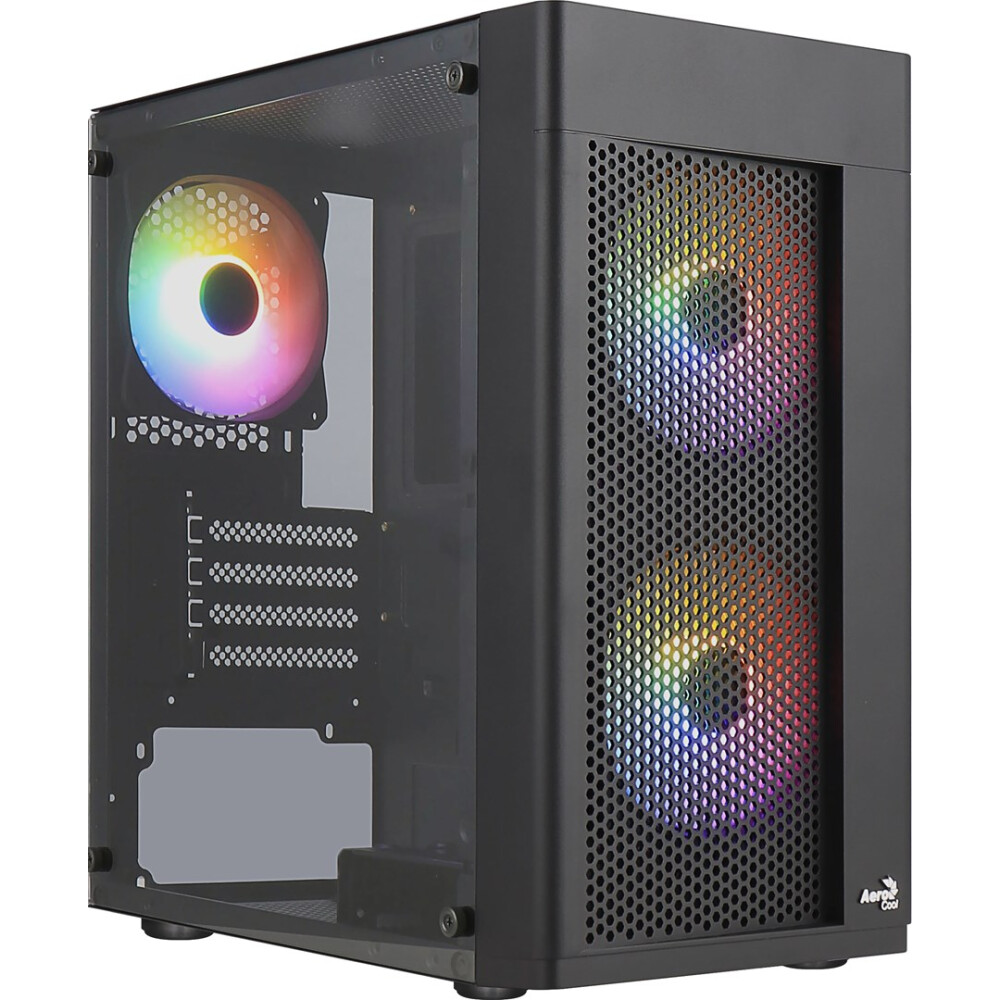 Datoru korpuss Aerocool HEXFORMBKV2 Black (OBUAEROBU0059)