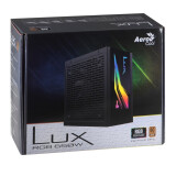 Barošanas bloks Aerocool LUX RGB 650 W (ZDLAEROBU0016)