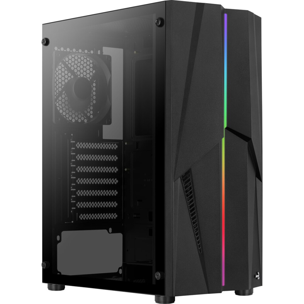 Datoru korpuss Aerocool Mecha Midi Tower Black (OBUAEROBU0073)