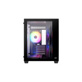 Datoru korpuss AEROCOOL PGS DRYFT MINI-G-BK-V1 FRGB Mini-Tower (AEROPGSDRYFTMINI-BK)