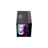 Datoru korpuss AEROCOOL PGS DRYFT MINI-G-BK-V1 FRGB Mini-Tower (OBUAEROBU0079)