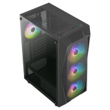 Datoru korpuss Aerocool PGS Falcon-A-BK-V1 FRGB Midi Tower (OBUAEROBU0058)