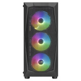 Datoru korpuss Aerocool PGS Falcon-A-BK-V1 FRGB Midi Tower (OBUAEROBU0058)