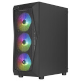 Datoru korpuss Aerocool PGS Falcon-A-BK-V1 FRGB Midi Tower (AEROPGS-FALCON-ABKV1)