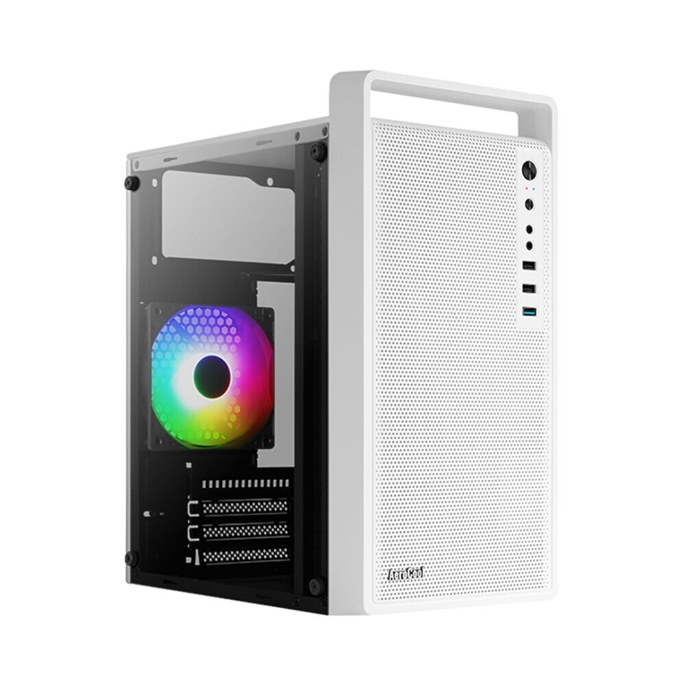 Datoru korpuss Aerocool PGS CS-109-G-WT-v1 FRGB Mini-Tower (OBUAEROBU0062)