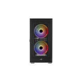 Datoru korpuss Aerocool PGS Graphite-G-BK-v2 FRGB Midi Tower (OBUAEROBU0064)