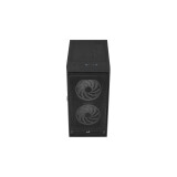 Datoru korpuss Aerocool PGS Graphite-G-BK-v2 FRGB Midi Tower (OBUAEROBU0064)