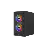 Datoru korpuss Aerocool PGS Graphite-G-BK-v2 FRGB Midi Tower (OBUAEROBU0064)