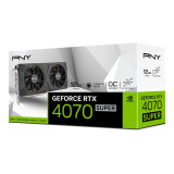 Videokarte PNY GeForce RTX 4070 SUPER OC DF 12GB GDDR6X (VGAPNYNVD0219)