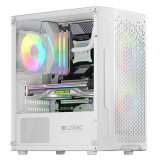 Datoru korpuss LOGIC ARAMIS ARGB Mini Tower white (OBULGCOBU0017)