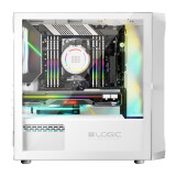 Datoru korpuss Logic PORTOS ARGB Mini Tower White (OBULGCOBU0024)