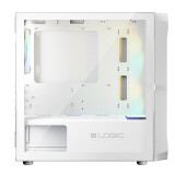 Datoru korpuss Logic PORTOS ARGB Mini Tower White (OBULGCOBU0024)