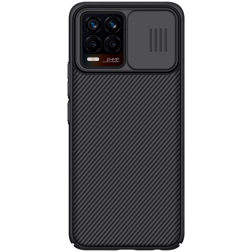 Futrālis Case Nillkin CamShield for Realme 8/8 Pro black (CAM-SH-C RE-ME8/8PRO Black)