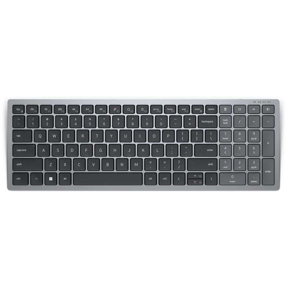 Tastatūra DELL KB740 ENG Grey, Black (PERDELKLA0050)