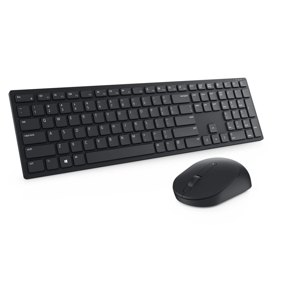 Tastatūra + pele DELL KM5221W ENG Black (PERDELKLM0018)