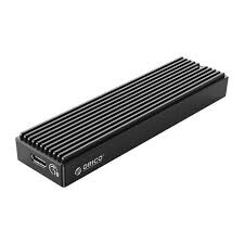 Adapteris Enclosure SDD M.2 Orico, NVME, USB-C 3.1 Gen.2, 10Gbps black (TCM2-C3-BK-BP)