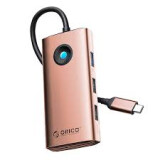 Orico Type-C 6in1 HUB Multifunction Docking Station rose gold (PW11-6PR-RG-EP)