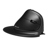 Pele Wired Vertical Mouse Delux M618XSU RGB (M618XSU (Black))