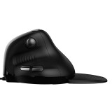 Pele Wired Vertical Mouse Delux M618XSU RGB (M618XSU (Black))