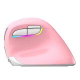 Pele Wireless Vertical Mouse Delux M618Mini pink (M618 Mini Pink)