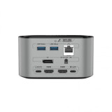 USB centrmezgls Blitzwolf BW-TH12 14in1 docking station (BW-TH12 14in1)