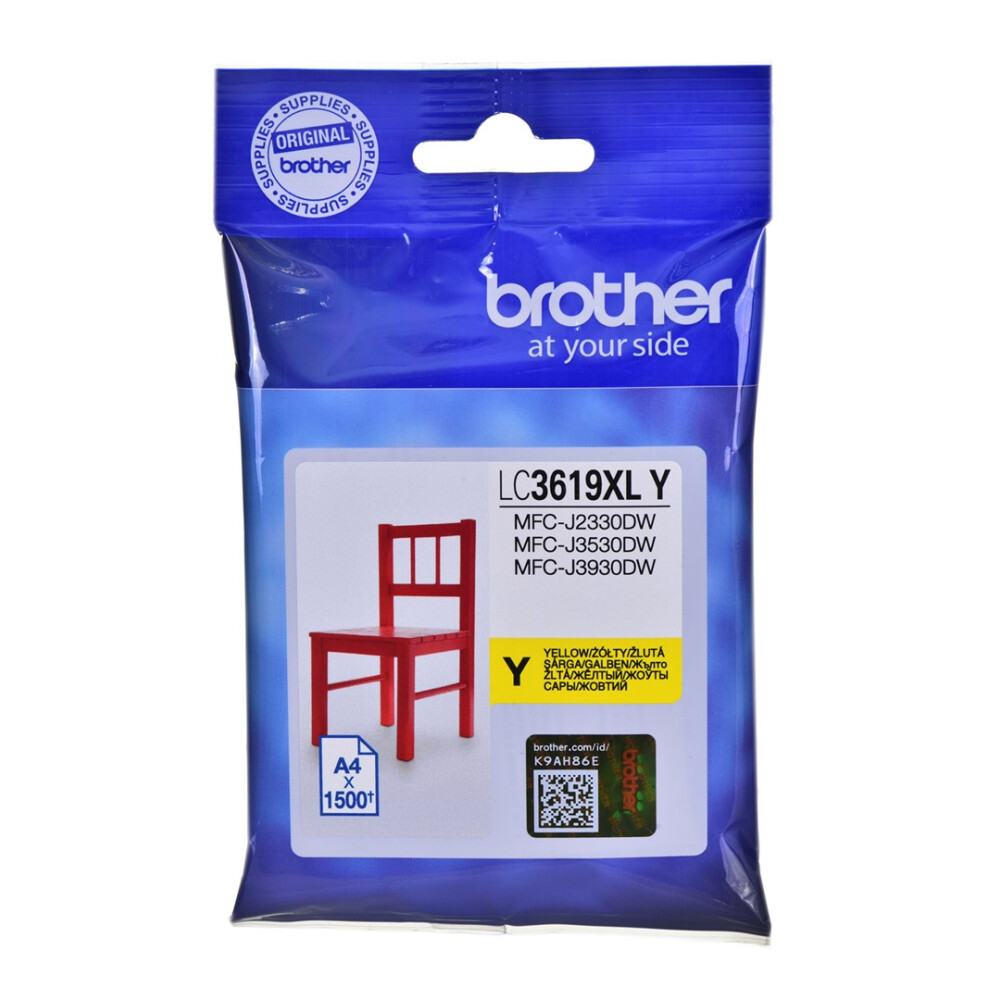 Brother LC-3619XLY Yellow (LC3619XLY)