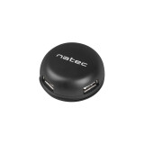 NATEC Bumblebee USB 2.0 480 Mbit/s Black (PERNATHUB0005)