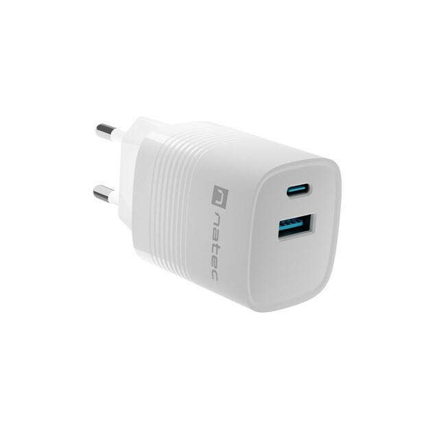 NATEC NATEC RIBERA GAN 1X USB-A + 1X USB-C (LADNATSIC0014)