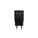 NATEC RIBERA GAN 1X USB-A + 1X USB-C 30W (LADNATSIC0013)