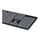 Tastatūra NATEC Discus 2 ENG Slim Black (NKL-1829)