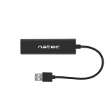 NATEC Dragonfly USB 2.0 Black (PERNATHUB0011)