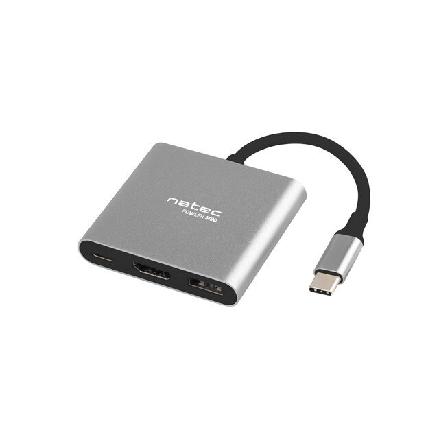 NATEC MULTI FOWLER MINI (USB-C PD, HDMI 4K) (PERNATSPL0002)